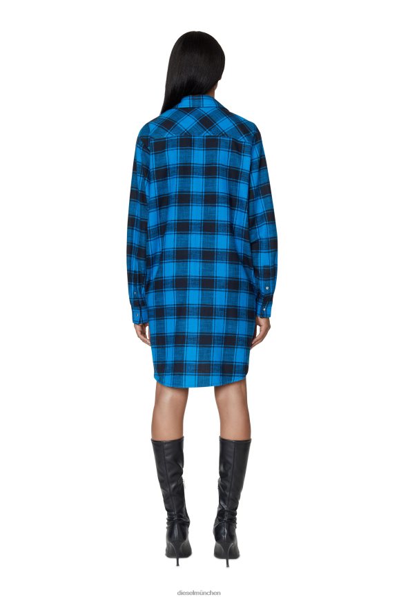 Diesel d-super-i Bekleidung Schwarz Blau Frauen H0VDZ826