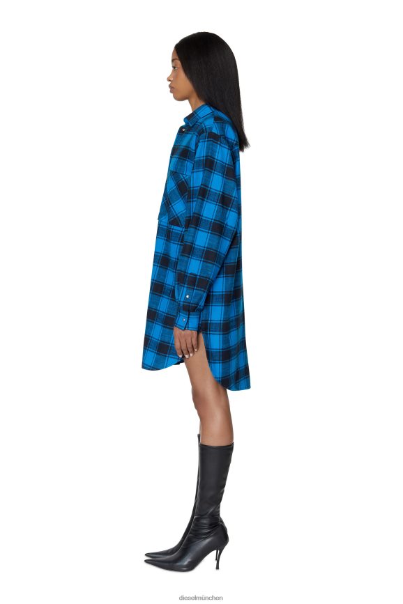 Diesel d-super-i Bekleidung Schwarz Blau Frauen H0VDZ826