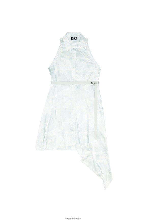 Diesel d-trisa-aop Bekleidung hellblau Frauen H0VDZ846