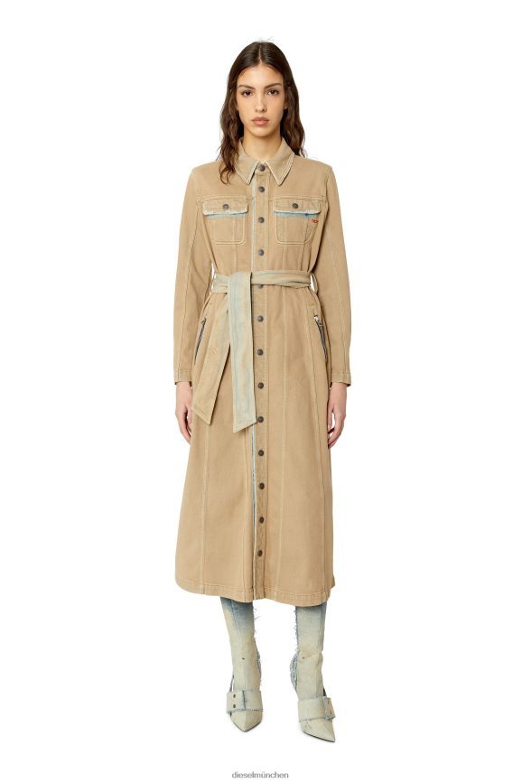 Diesel de-flaminty-z Bekleidung Beige Frauen H0VDZ850