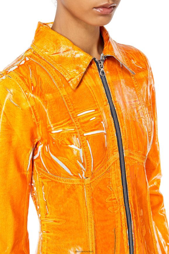 Diesel de-luis-fsc Bekleidung orange Frauen H0VDZ837