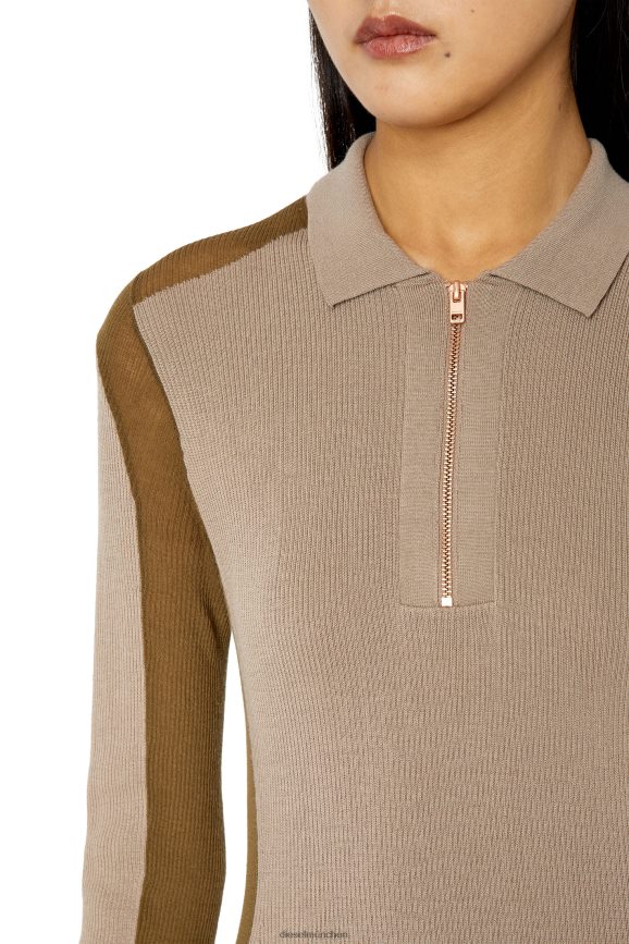 Diesel m-adlyn Bekleidung Hellbraun Frauen H0VDZ847