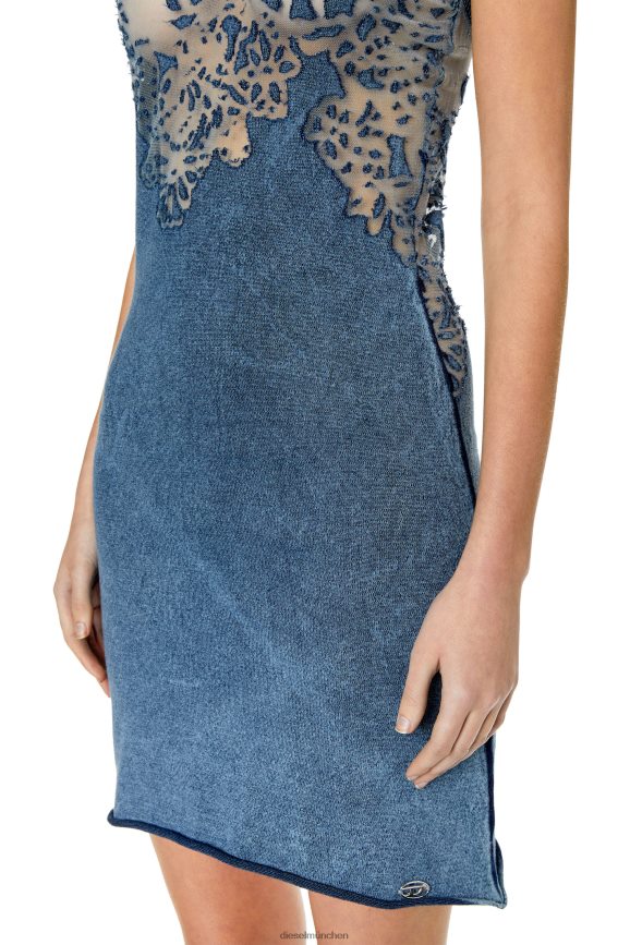 Diesel m-apelle Bekleidung Blau Frauen H0VDZ844