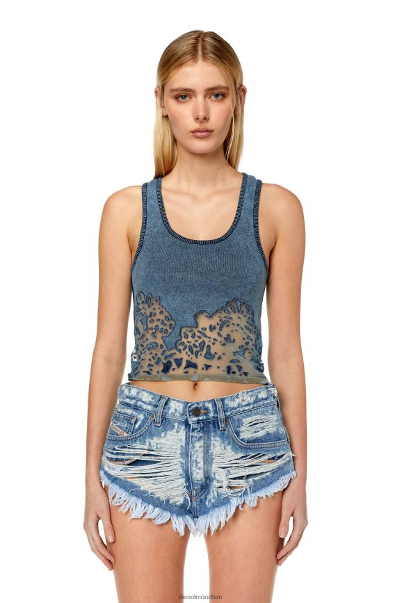 Diesel m-anisha Bekleidung Blau Frauen H0VDZ886