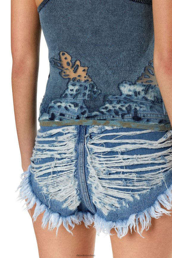 Diesel m-anisha Bekleidung Blau Frauen H0VDZ886