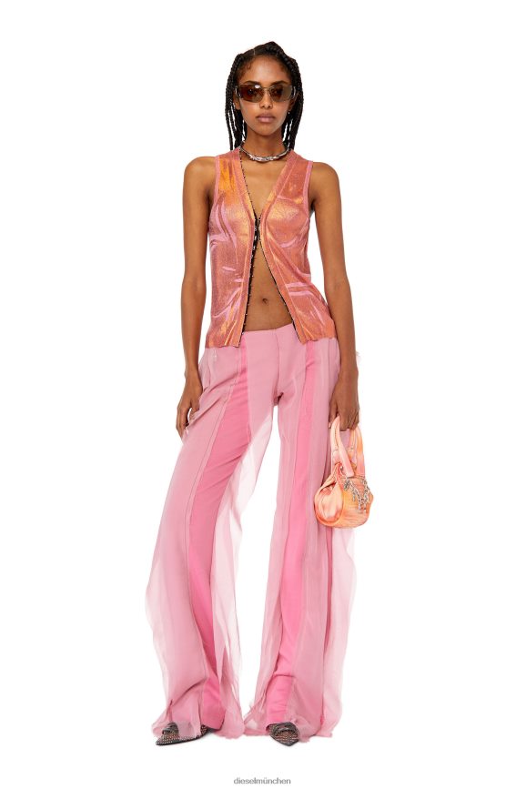 Diesel m-arcela Bekleidung rosa/orange Frauen H0VDZ888