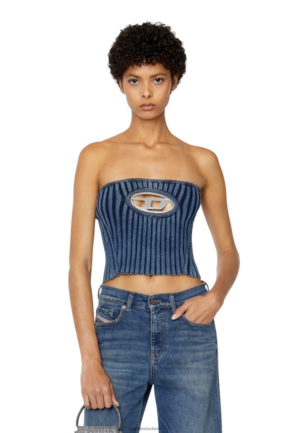 Diesel m-clarksville Bekleidung Blau Frauen H0VDZ857