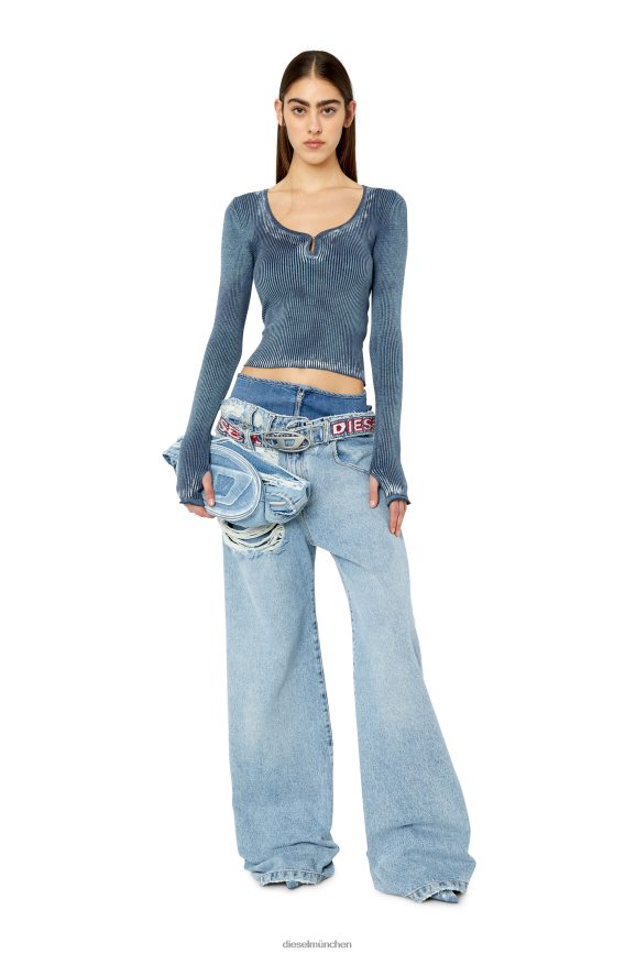 Diesel m-ichiko Bekleidung Blau Frauen H0VDZ859
