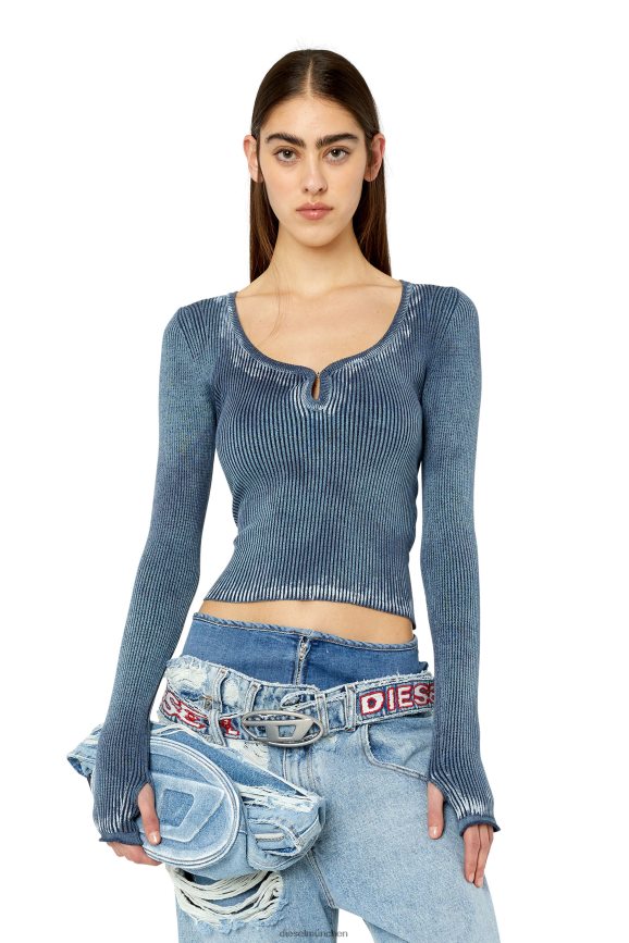 Diesel m-ichiko Bekleidung Blau Frauen H0VDZ859