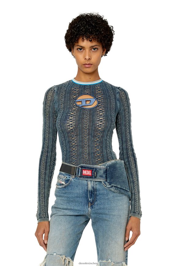 Diesel m-ikyla Bekleidung Blau Frauen H0VDZ882