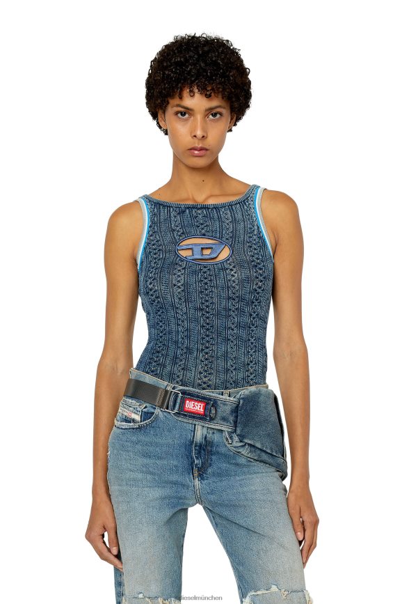 Diesel m-ilagros Bekleidung Blau Frauen H0VDZ864
