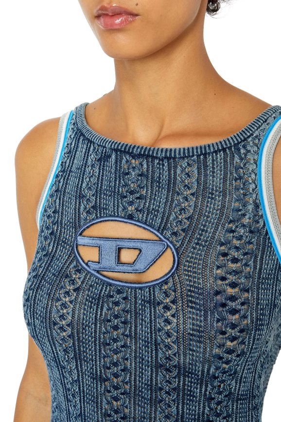 Diesel m-ilagros Bekleidung Blau Frauen H0VDZ864