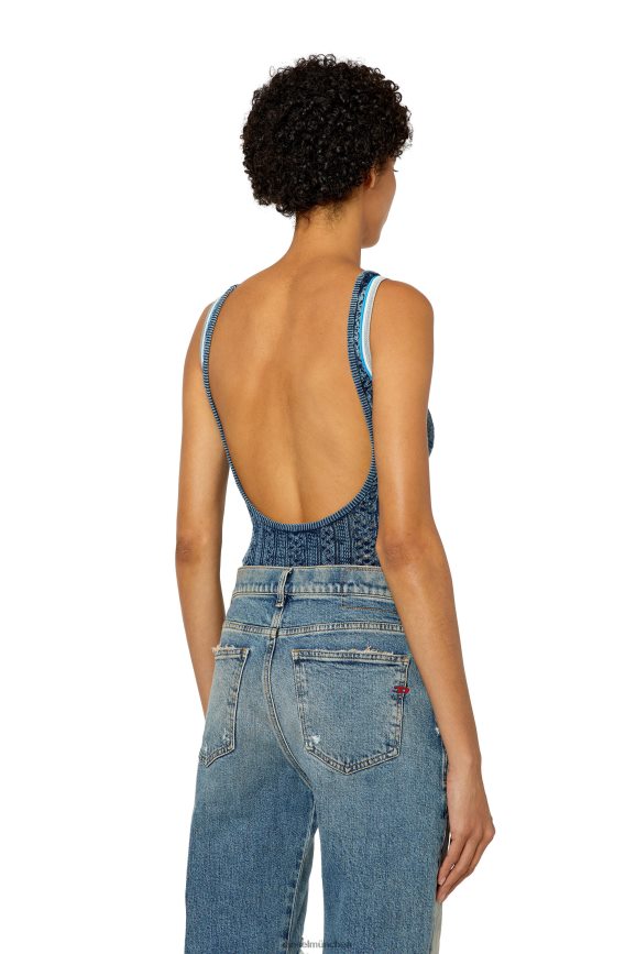 Diesel m-ilagros Bekleidung Blau Frauen H0VDZ864