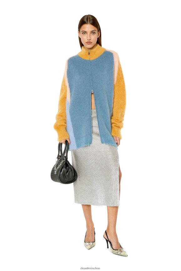 Diesel m-ilva Bekleidung blau/orange Frauen H0VDZ889