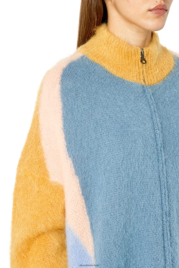 Diesel m-ilva Bekleidung blau/orange Frauen H0VDZ889