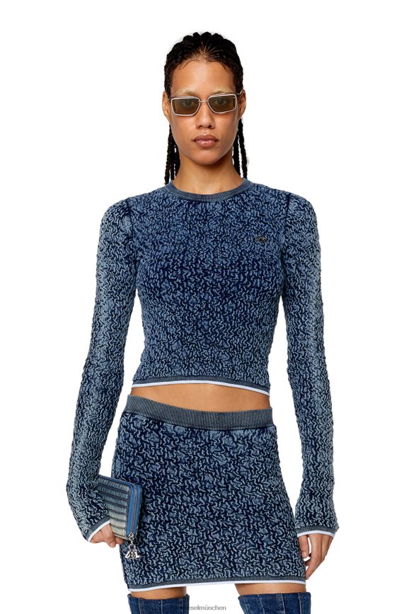 Diesel m-kreta Bekleidung Blau Frauen H0VDZ873