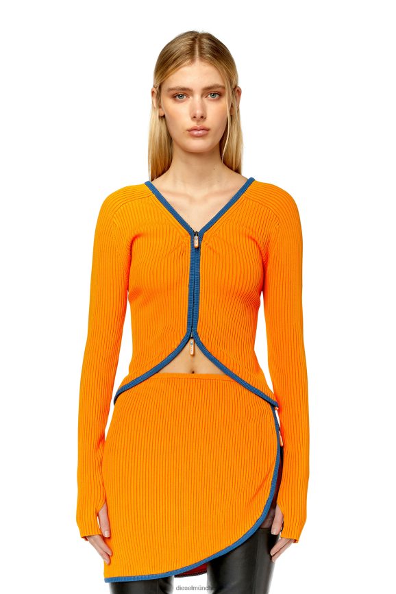 Diesel m-oira Bekleidung orange Frauen H0VDZ883