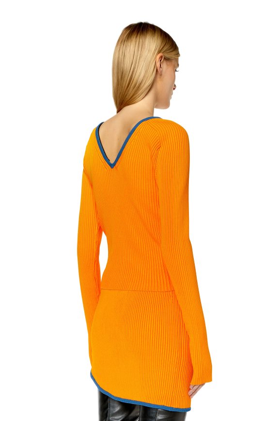 Diesel m-oira Bekleidung orange Frauen H0VDZ883
