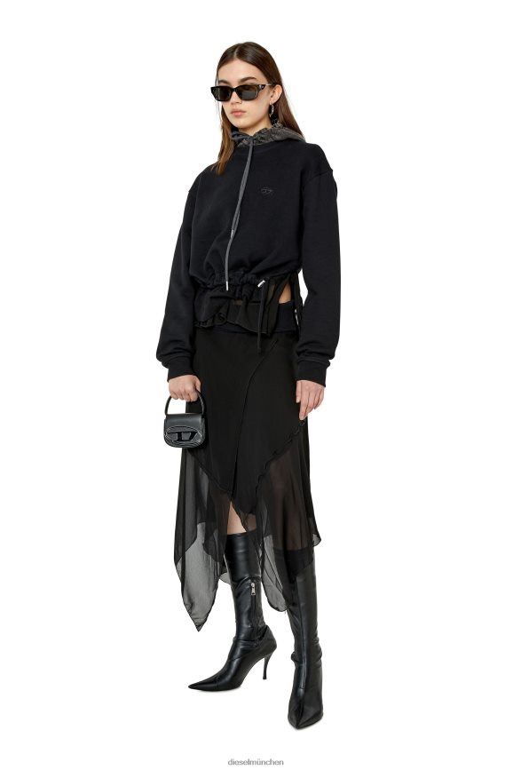 Diesel F-Rollies Bekleidung Schwarz Frauen H0VDZ903