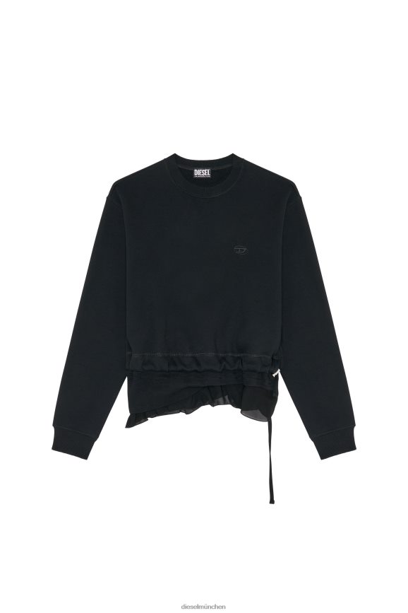 Diesel F-Rollies Bekleidung Schwarz Frauen H0VDZ903