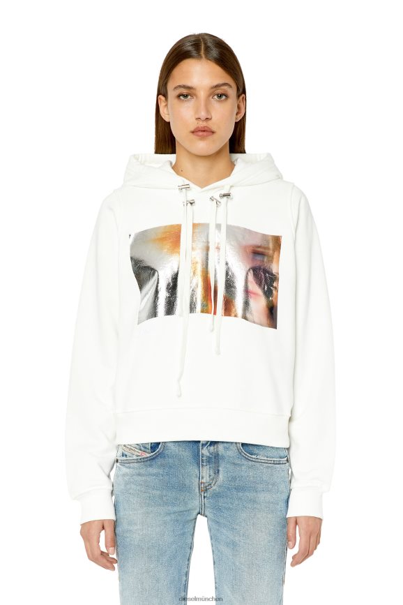 Diesel f-reggy-drood Bekleidung Weiss Frauen H0VDZ899
