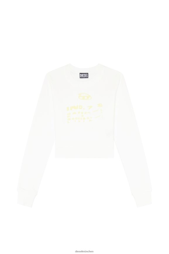 Diesel f-slimmy-g1 Bekleidung Weiss Frauen H0VDZ905