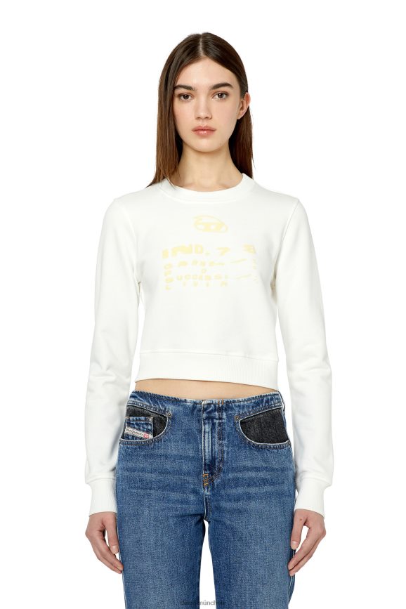 Diesel f-slimmy-g1 Bekleidung Weiss Frauen H0VDZ905