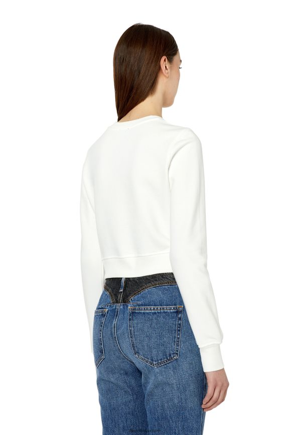 Diesel f-slimmy-g1 Bekleidung Weiss Frauen H0VDZ905