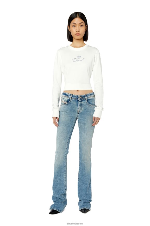 Diesel f-slimmy-g3 Bekleidung Weiss Frauen H0VDZ896
