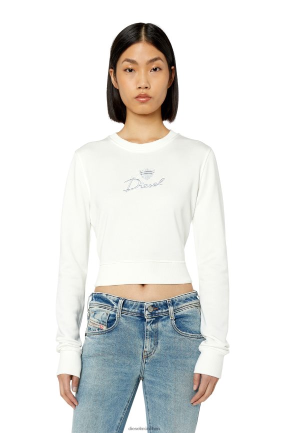 Diesel f-slimmy-g3 Bekleidung Weiss Frauen H0VDZ896