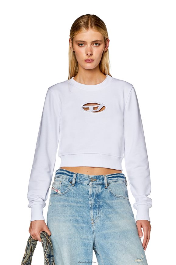 Diesel f-slimmy-od Bekleidung Weiss Frauen H0VDZ890
