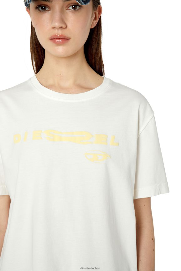 Diesel T-Danny Bekleidung Weiss Frauen H0VDZ936