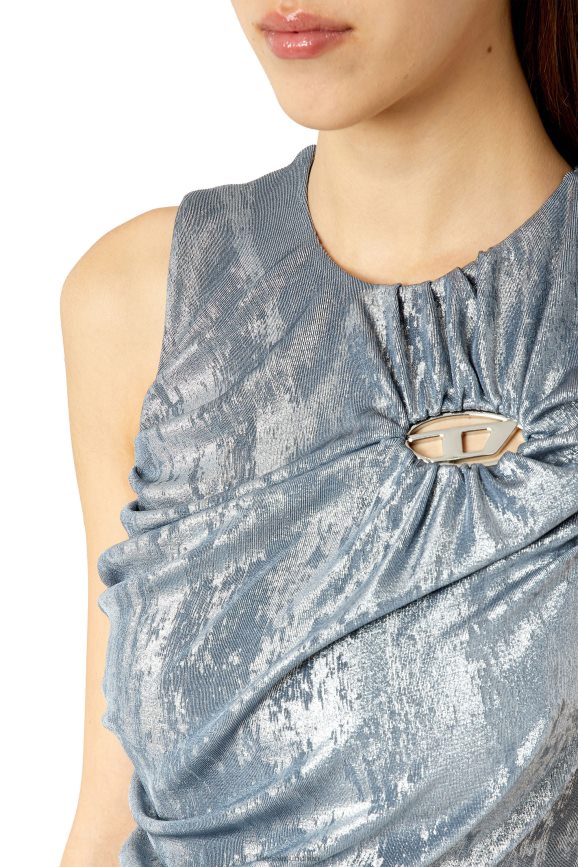 Diesel T-Frucht Bekleidung grau Frauen H0VDZ938