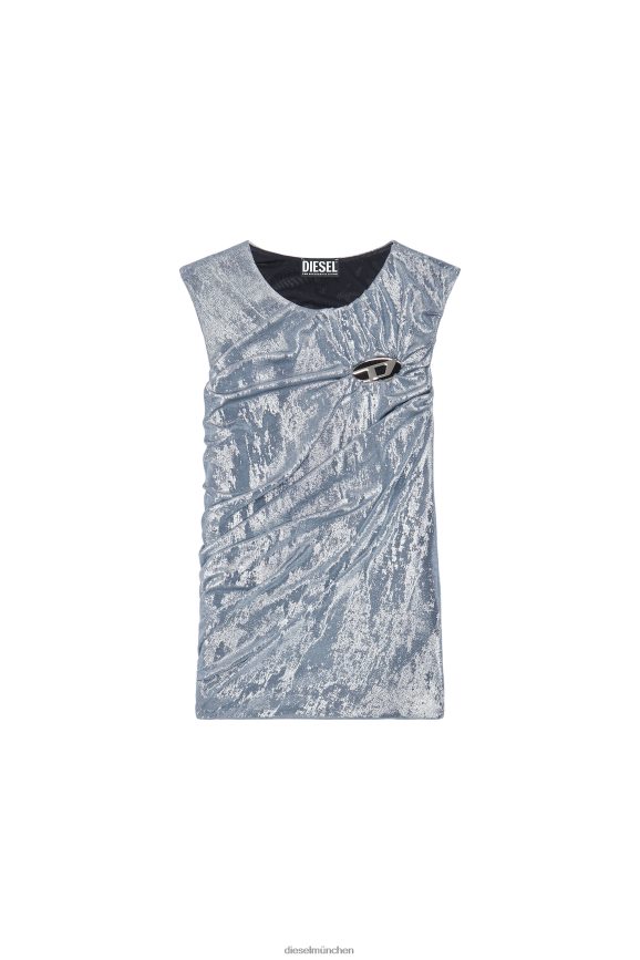 Diesel T-Frucht Bekleidung grau Frauen H0VDZ938