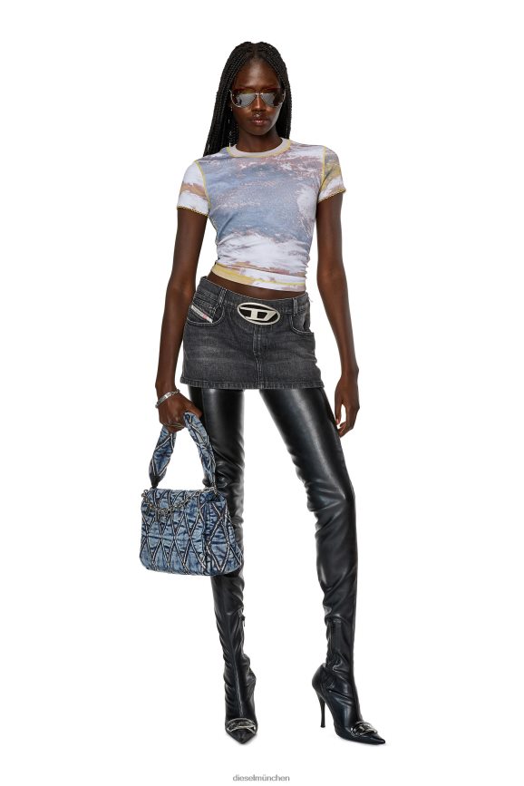 Diesel T-Skinzy-Spitze Bekleidung lila Frauen H0VDZ910