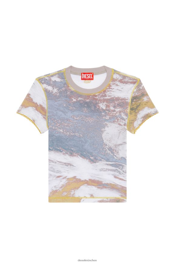 Diesel T-Skinzy-Spitze Bekleidung lila Frauen H0VDZ910