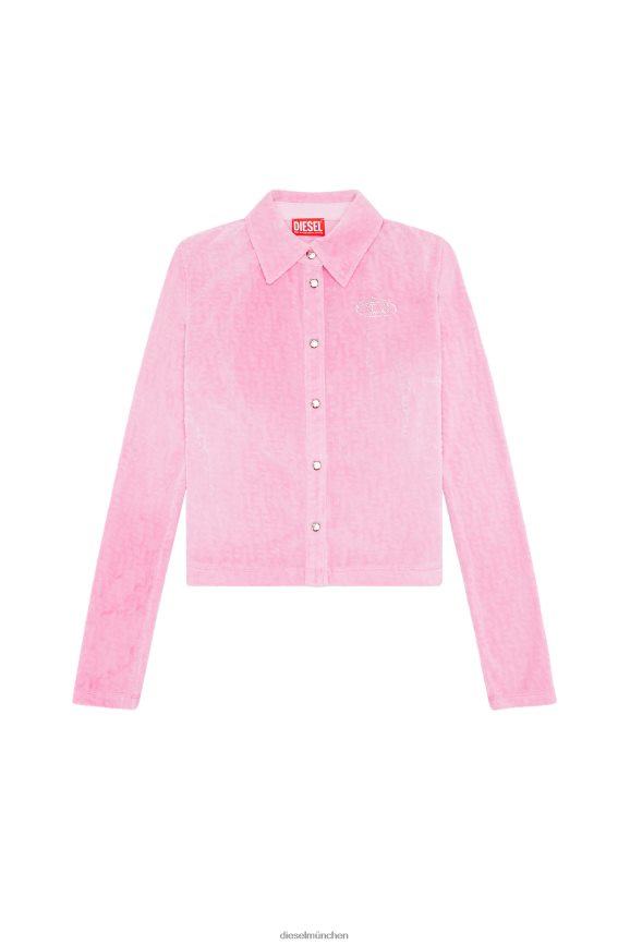 Diesel T-amüsieren Bekleidung Rosa Frauen H0VDZ923