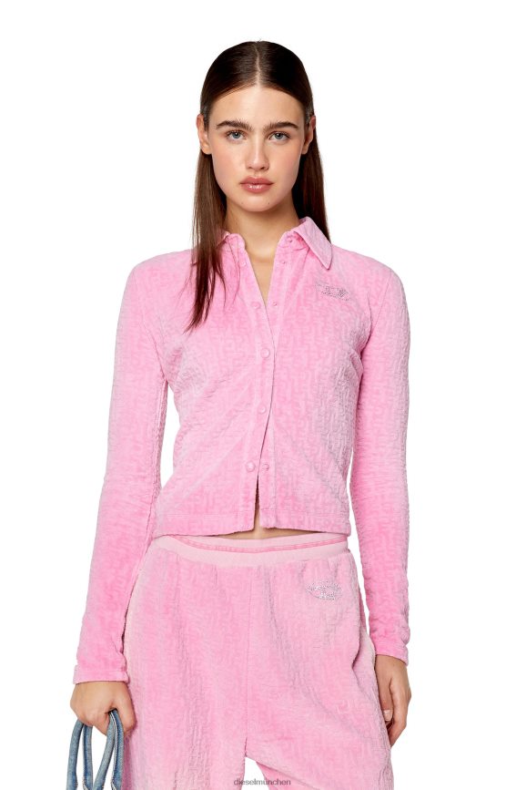 Diesel T-amüsieren Bekleidung Rosa Frauen H0VDZ923
