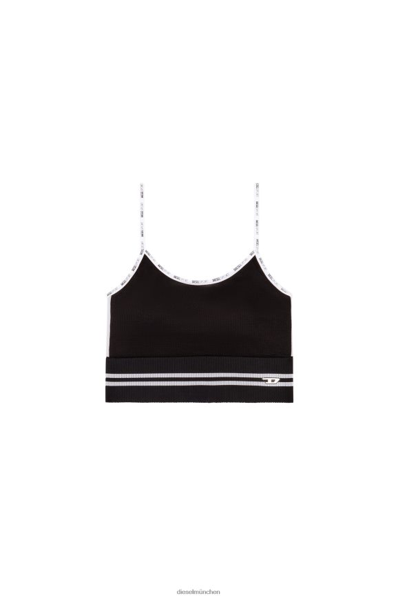 Diesel awb-fanny-wt27 Bekleidung Schwarz Frauen H0VDZ937