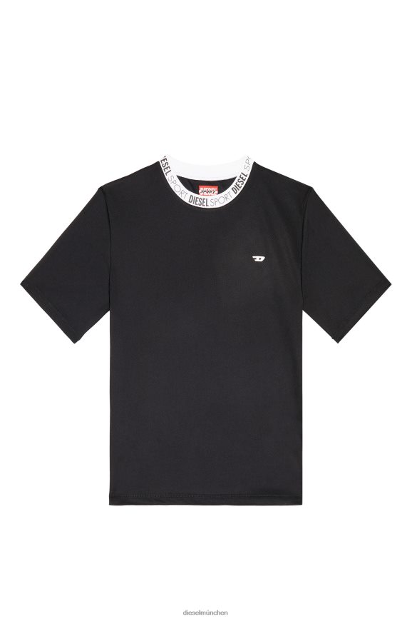 Diesel awtee-piper-ht38 Bekleidung Schwarz Frauen H0VDZ953