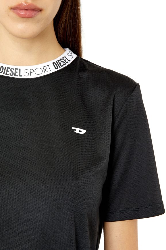Diesel awtee-piper-ht38 Bekleidung Schwarz Frauen H0VDZ953