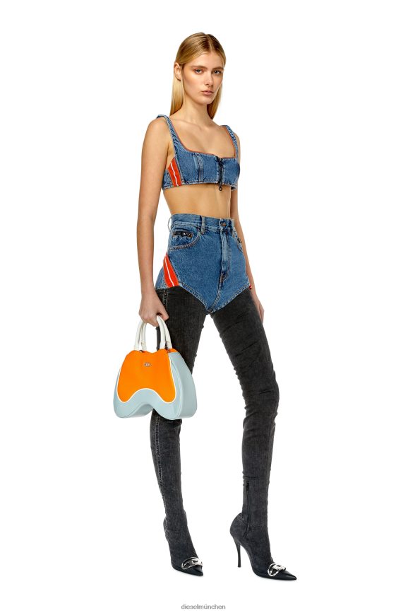Diesel de-gelartig Bekleidung Mittelblau Frauen H0VDZ954