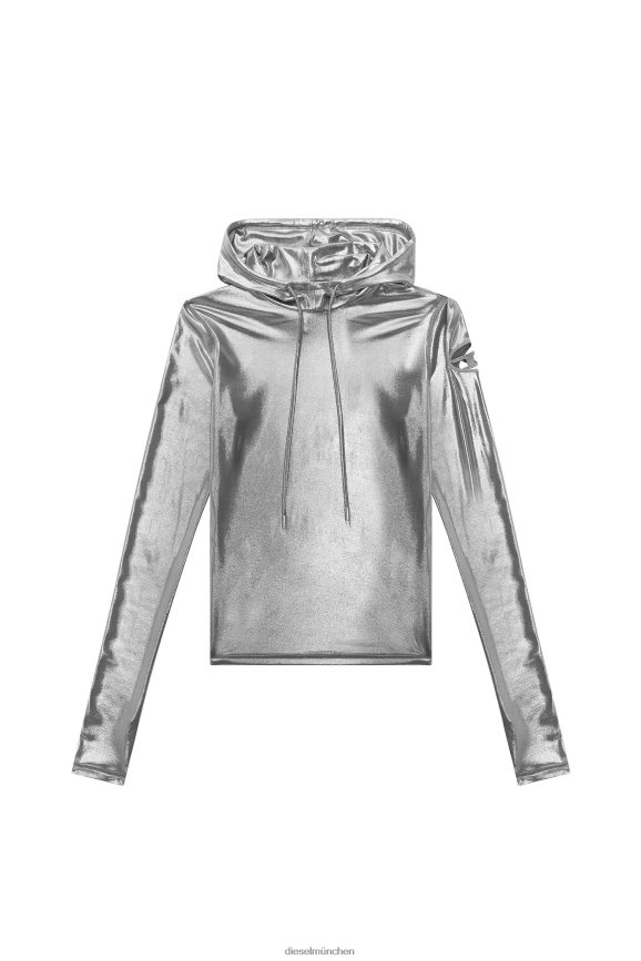 Diesel t-metall-l1 Bekleidung Silber Frauen H0VDZ930