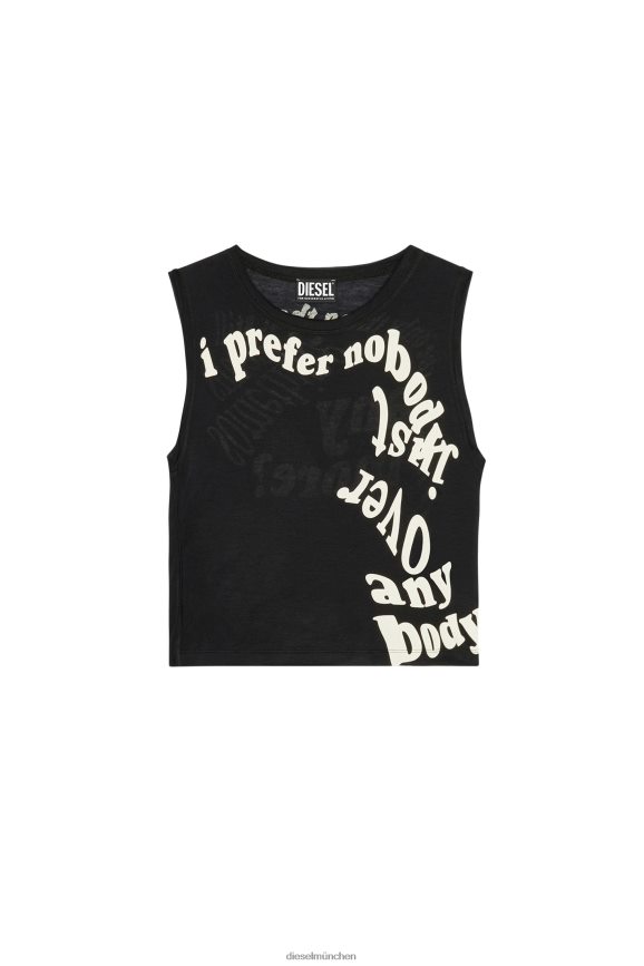 Diesel t-ody Bekleidung Schwarz Frauen H0VDZ947
