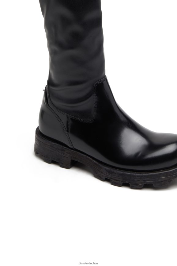 Diesel D-Hammer hch Schuhwerk Schwarz Frauen H0VDZ1105