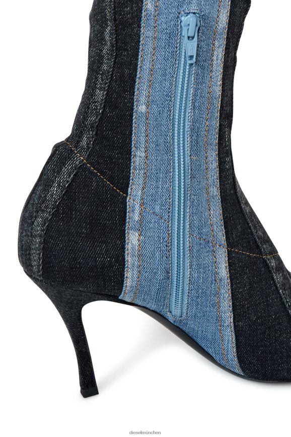 Diesel D-Venus tbts Schuhwerk Blau Schwarz Frauen H0VDZ1098