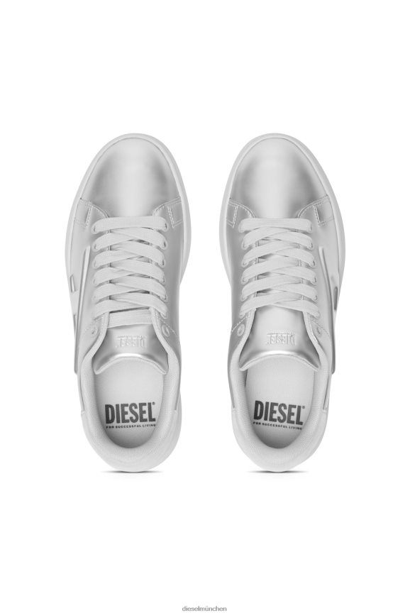 Diesel s-athene niedrig w Schuhwerk Silber Frauen H0VDZ1094