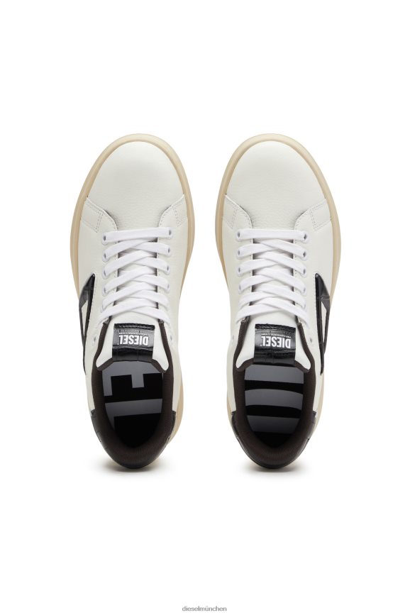 Diesel s-athene niedrig w Schuhwerk weiß schwarz Frauen H0VDZ1089