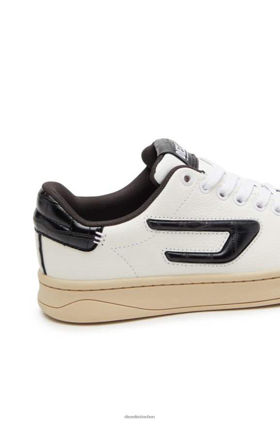 Diesel s-athene niedrig w Schuhwerk weiß schwarz Frauen H0VDZ1089