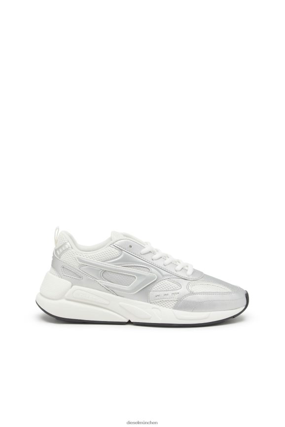 Diesel s-serendipity sport w Schuhwerk Silber Weiss Frauen H0VDZ1096